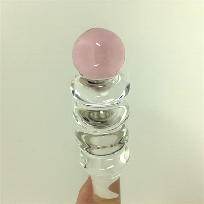 Chân kính Yoni G Spot đồ chơi tình dục kính Dildo Clear Anal Butt Plug cho phụ nữ massage âm đạo