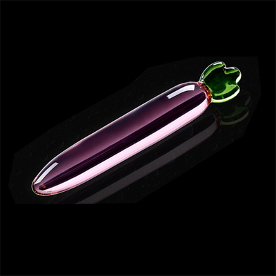 Chân tinh thể dương vật hậu môn Butt Plug G-Spot Clitoral thủ dâm quả trứng kính Dildo cho phụ nữ