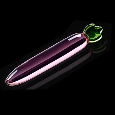 Chân tinh thể dương vật hậu môn Butt Plug G-Spot Clitoral thủ dâm quả trứng kính Dildo cho phụ nữ