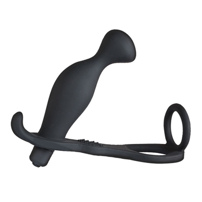 10 tần số Double Penetration Anal Plug Dildo Butt Plug Vibrator cho nam giới Đan trên dương vật âm đạo Plug đồ chơi tình dục cho người lớn