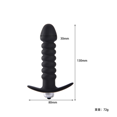 Silicone Dildo Vibrator Male Prostate Massage Anal Plug G Spot Butt Plug Đối với nam giới