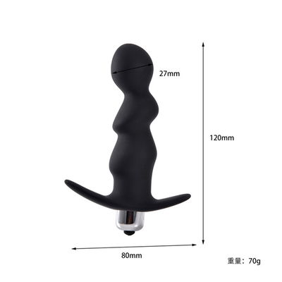 Silicone Dildo Vibrator Male Prostate Massage Anal Plug G Spot Butt Plug Đối với nam giới