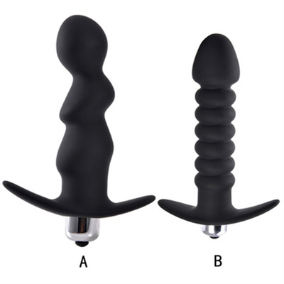 Silicone Dildo Vibrator Male Prostate Massage Anal Plug G Spot Butt Plug Đối với nam giới