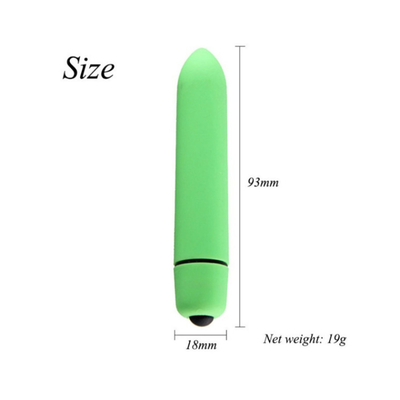 Vibrator viên đạn nhỏ G điểm kích thích âm vật Vibrator đồ chơi tình dục người lớn cho phụ nữ