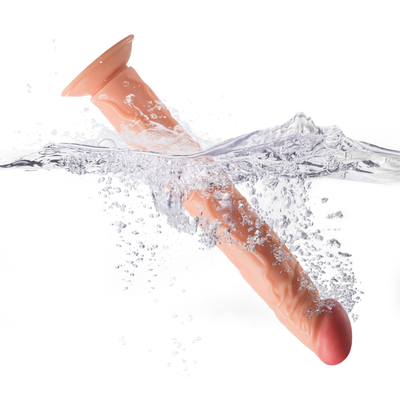 Dildos thực tế với cốc hút lớn cho phụ nữ