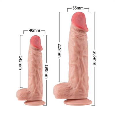 bán nóng tình dục nam giới lớn dildo làn da thực sự cảm giác PVC lớn dildo cho phụ nữ