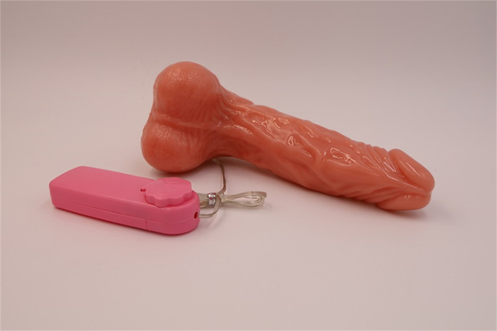 Thực tế Dildo Cơ thể an toàn vật liệu giống như cuộc sống dương vật khổng lồ Thịt với Strong Suction Cup Dildo Vibrator với sưởi ấm