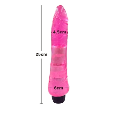G Spot Clitoral Stimulator Silicone Jelly Vibrator Dildo Cho Phụ nữ