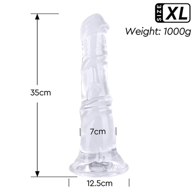 New Super Long Oversized Dildo nhân tạo cao su dương vật chất lượng cao chất lỏng silicone Big cock đồ chơi tình dục cho phụ nữ