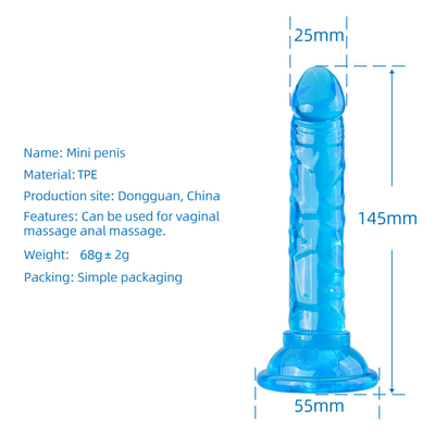 Nhà máy bán buôn đồ chơi tình dục nữ thực tế silicone mềm nhỏ Dildo