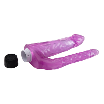 Đồ chơi tình dục nữ mới xuất hiện Động cơ nhấp nháy đôi Dildo TPE Vibrator