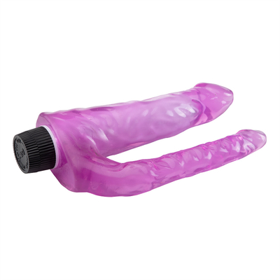 Đồ chơi tình dục nữ mới xuất hiện Động cơ nhấp nháy đôi Dildo TPE Vibrator