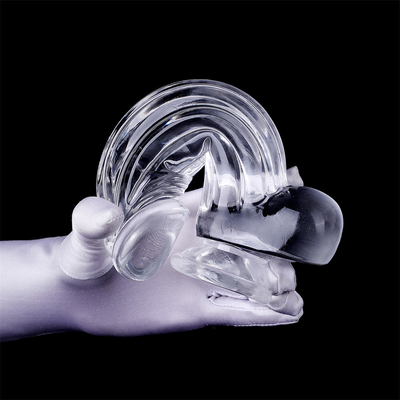 Realist Dildos Clear Dildo with Suction Cup Hands-Free Sex Toy Jelly Dildo Vật liệu an toàn cho cơ thể và đồ chơi tình dục cho người lớn