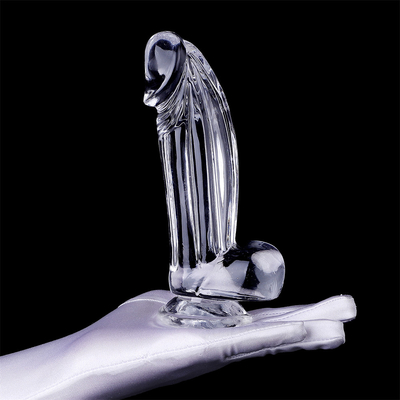 Realist Dildos Clear Dildo with Suction Cup Hands-Free Sex Toy Jelly Dildo Vật liệu an toàn cho cơ thể và đồ chơi tình dục cho người lớn