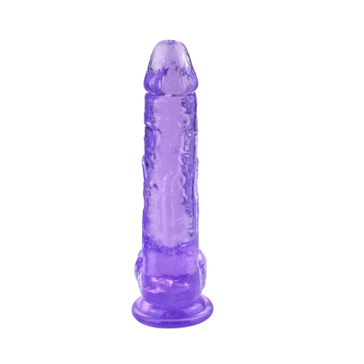 Crystal thực tế Strong Suction Cup Different Inch Dildos cho phụ nữSản phẩm bán nóng