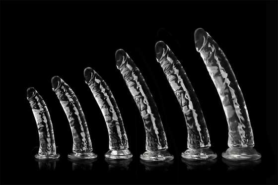 G Spot Realist Jelly Dildo với Strong Suction Cup Flexible Penis Harness tương thích với Anal Adult Sex Toys cho phụ nữ