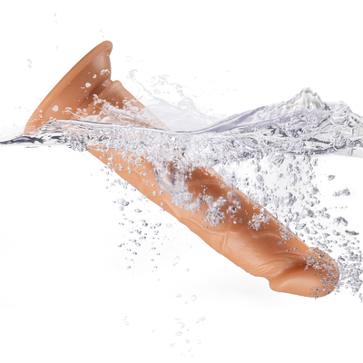 Free Sample Product Strap On Artificial Realistic Silicone Penis Big Soft Plastic Dildo for Women Adult Sex Toys (Bộ chơi tình dục dành cho phụ nữ)