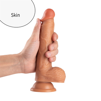 Da cảm giác thực tế Dildo vật liệu mềm dương vật khổng lồ lớn với cốc hút đồ chơi tình dục cho phụ nữ nữ thủ dâm