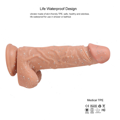 Tiêu đề bán chạy nhất Dildo đen lớn đẩy lên dương vật lớn Dildo Vibrator cho phụ nữ đồ chơi tình dục