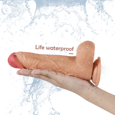 Dildos thực tế dương vật dày silicone dildo với ống hút dây đai trên dildos vibrator cho phụ nữ thủ dâm đồ chơi