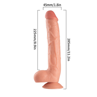 11 Inch Giant Large Dildo Extreme Big Realistic PVC dildo Sex Product Suction Cup Dildo cho phụ nữ thủ dâm