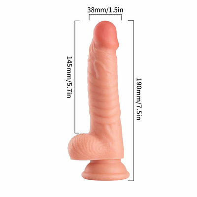Đàn ông nhỏ thực tế Mini Dong dương vật nhân tạo với cốc hút mạnh phụ nữ thủ dâm đồ chơi tình dục