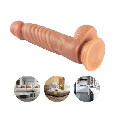 Đàn ông nhỏ thực tế Mini Dong dương vật nhân tạo với cốc hút mạnh phụ nữ thủ dâm đồ chơi tình dục