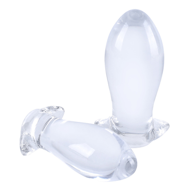 Hàm thân thiện với da Tpe lỗ âm đạo Plug với ngoài lỗ chống rò rỉ mở rộng minh bạch Peep âm đạo Dilator âm đạo
