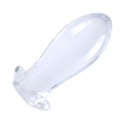 Hàm thân thiện với da Tpe lỗ âm đạo Plug với ngoài lỗ chống rò rỉ mở rộng minh bạch Peep âm đạo Dilator âm đạo