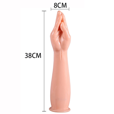 Super Huge Simulation Fist Dildo Hand Touch G-Spot Anal Plug Thủ dâm âm đạo Tpe Suction Cup đồ chơi tình dục cho Unisex Co