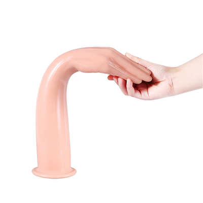 Super Huge Simulation Fist Dildo Hand Touch G-Spot Anal Plug Thủ dâm âm đạo Tpe Suction Cup đồ chơi tình dục cho Unisex Co