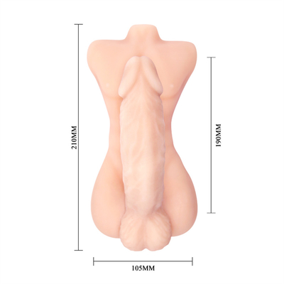 Thân thể an toàn Đàn dương vật thật đồ chơi tình dục 8 inch silicone Dildo cho phụ nữ