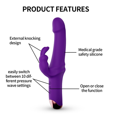 Dildo Thỏ Vibrator đồ chơi Consoladores Para Mujer Sex Products G Spot Clitoris Vibrator đồ chơi tình dục cho phụ nữ