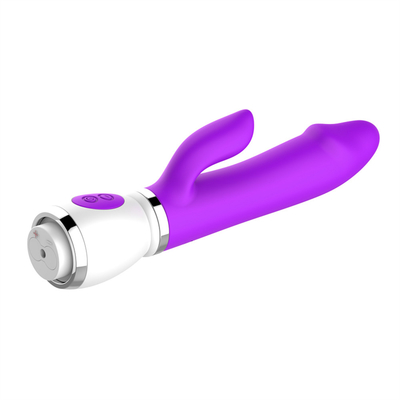 Nhập tải USB 12 tốc độ Massage Dildo cho phụ nữ cực khoái thủ dâm Double vibrator
