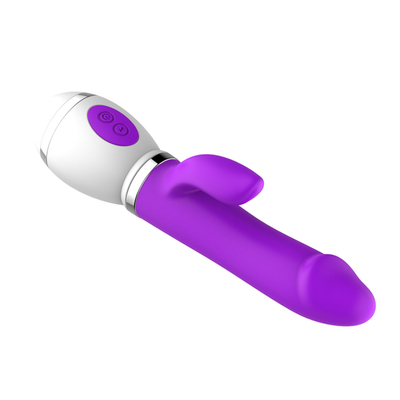 Nhập tải USB 12 tốc độ Massage Dildo cho phụ nữ cực khoái thủ dâm Double vibrator