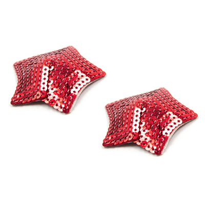 Sequin tái sử dụng silicone dính đái che Pastes áo ngực với Tassel Star Pastes đái che