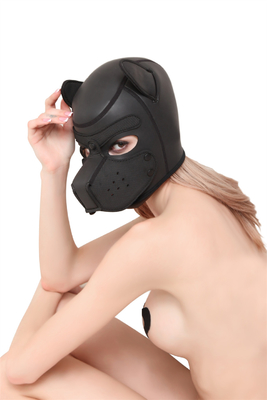 Hầu hết Trendy mặt nạ chó bdsm nô lệ đồ chơi tình dục bdsm mặt nạ latex
