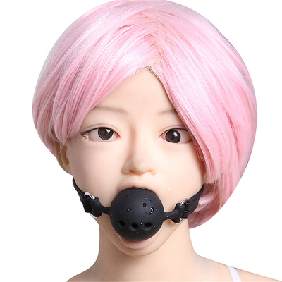 Silicone Ball Gag, Ném miệng bằng dây đai silicone cho người lớn chơi