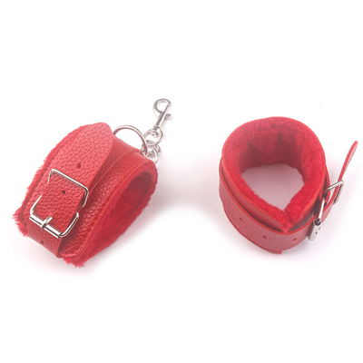 Vỏ lông Plush đeo tay đeo tay da Sex đeo tay adult Erotic Toys bdsm Restraint Shackle Devices SM bondage đeo tay đeo tay đeo tay