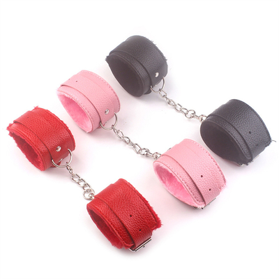 Vỏ lông Plush đeo tay đeo tay da Sex đeo tay adult Erotic Toys bdsm Restraint Shackle Devices SM bondage đeo tay đeo tay đeo tay