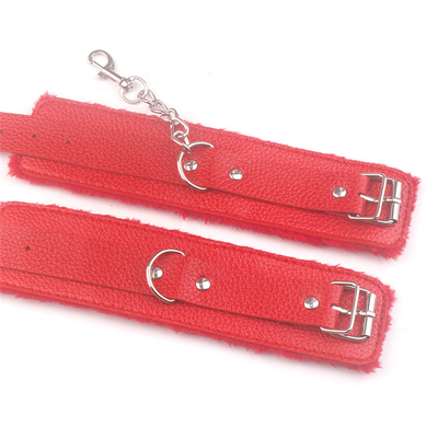 Vỏ lông Plush đeo tay đeo tay da Sex đeo tay adult Erotic Toys bdsm Restraint Shackle Devices SM bondage đeo tay đeo tay đeo tay