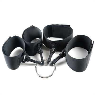Màu đen Bondage vải gối giường cho Sm Bondage