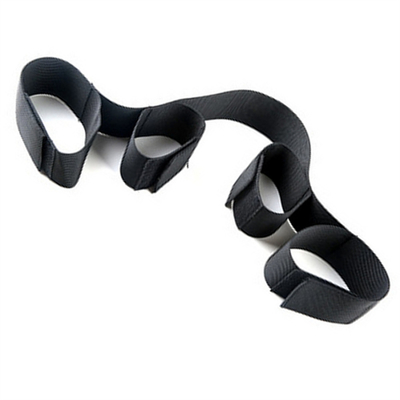 BDSM Đẹp tay đeo mắt cá chân Bondage Restraints Nylon Webbing Foot Strap