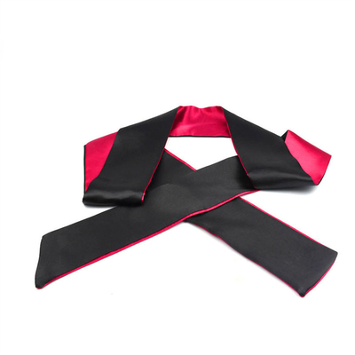 BDSM Bondage Restraint Sex Game Super Ribbon Satin Eye Mask Phụ nữ trưởng thành Blindfold Ribbon Reversible Bondage