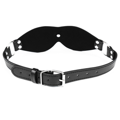BDSM Áo che mắt Bondage PU Da SM Trò chơi Sexy Blindfold cho nam giới