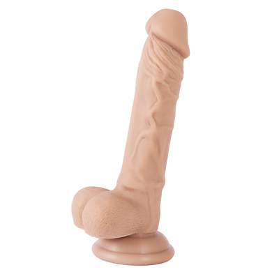 Kích thước khổng lồ thực tế Dildo với cốc hút giả dương vật cho phụ nữ