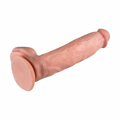 Màu sắc tùy chỉnh có sẵn Dildos PVC đen cho phụ nữ đồ chơi tình dục thực tế khổng lồ