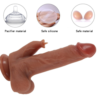 Adult Big Size Sex Dildo Novelty Toys Soft Silicone Đẩy Dildos cho phụ nữ trong máy thủ dâm nữ