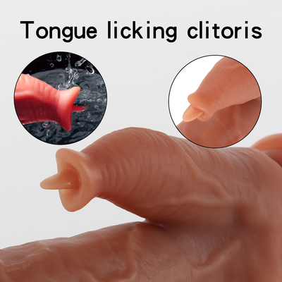 Adult Big Size Sex Dildo Novelty Toys Soft Silicone Đẩy Dildos cho phụ nữ trong máy thủ dâm nữ