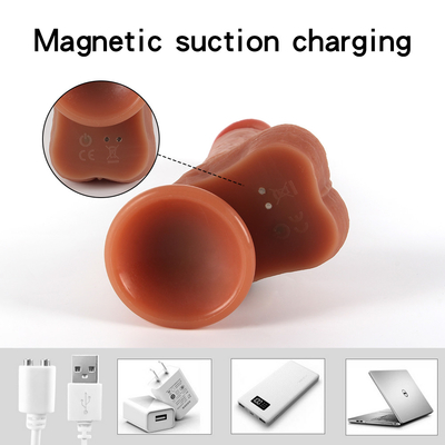 Adult Big Size Sex Dildo Novelty Toys Soft Silicone Đẩy Dildos cho phụ nữ trong máy thủ dâm nữ